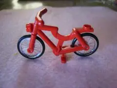 レア★送料無料★レゴ-LEGO★自転車★赤★フィグ乗車可能★ロードバイク★新品