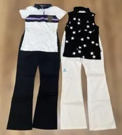 ルコック　ゴルフウェアなど　レディースウェア　パンツ　半袖　ノースリ　夏服