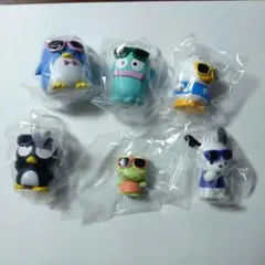 はぴだんぶい グラサンばちばちフィギュア ガチャ コンプ