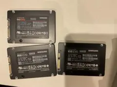 SSD SATA 500GB x3個セット Samsung
