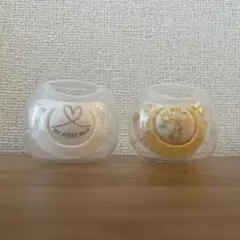 ヌーク NUK おしゃぶりSサイズMサイズ2個セット