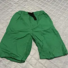 マーキーズ　緑色ハーフパンツ 150サイズ