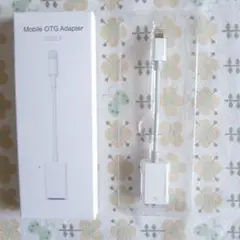 Mobile OTG Adapter USB3.0 ホワイト