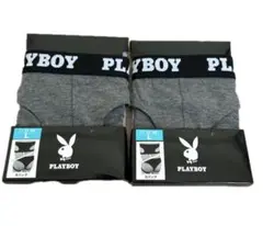 プレイボーイ☆Xバックショーツ☆Ｌサイズ☆2枚セット