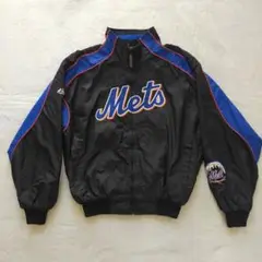 METS メッツ スタジャン ナイロンジャケット MLB メジャーリーグ