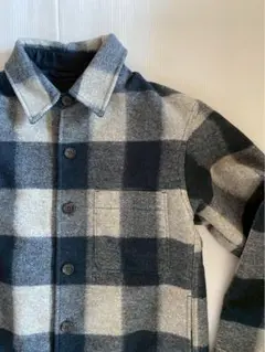 UNIQLO オーバーシャツジャケット　ネイビー　（M）