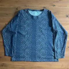 CREW NECK SHIRT - KNIT MESH / P RINTED