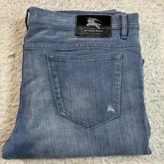 【希少】BURBERRY BLACK LABEL ジーンズ デニム　ノバチェック