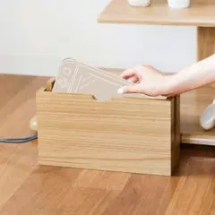 Salut! サリュ　ウッドゲーム収納ラック　switch収納