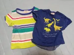 グリーンレーベルリラクシング　Tシャツ　ベビー　2枚セット　男の子　75