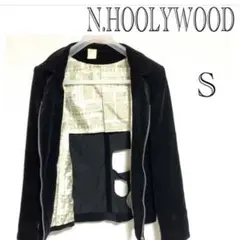 希少デザイン エヌハリウッド N.HOLLYWOOD S スエード ブラック