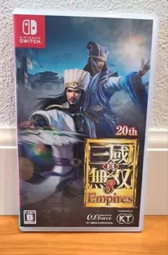 【美品】Switch　スイッチ　ソフト　真・三國無双8 Empires 20th