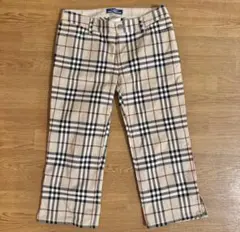 【美品】 Burberry ブルーレーベル　チェックボトムス　即日発送！