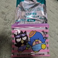 スシロー はぴだんぶい はぴなついぇい！コラボ限定ファスナーポーチ