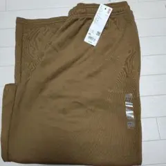 ユニクロ UNIQLO　スウェットワイドパンツ　丈短め　XXLサイズ　新品
