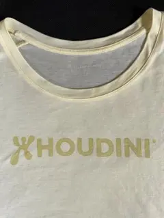 HOUDINI Tシャツ S ライトイエロー