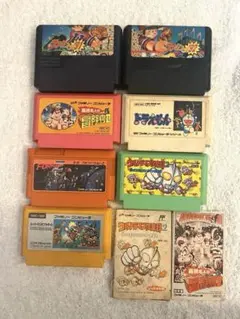 ファミコンソフトセット スーパーマリオブラザーズ等