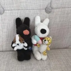 リサとガスパール　ぬいぐるみキーホルダー
