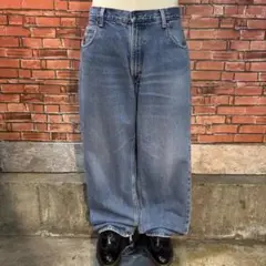 USA 古着 L.L.Bean デニムパンツ ワイド ストレート アメカジ