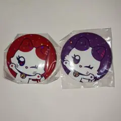 ミーアイ ME:I 缶バッチ 石井蘭 RAN　　佐々木心菜 KOKONA