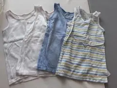 ノースリーブメッシュタンクトップ 4枚セット