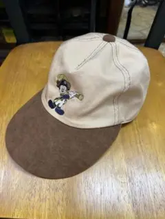 ミッキーマウス刺繍キャップ 東京ディズニーシー