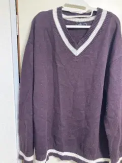 【美品】act'm オーバーサイズ チルデン セーター ニット