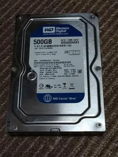 WD5000AAKX 3.5インチHDD 500GB 動作確認済