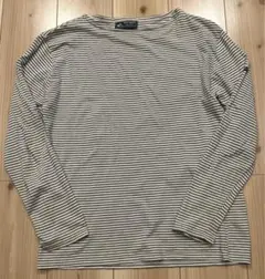 SAINT JAMES マイクロボーダー長袖カットソー