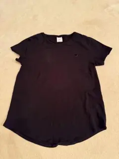 ZARA キッズ　ブラックTシャツ✨　♡刺繍入り