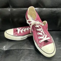 【送料込み】CONVERSE ALL STAR バーガンディ スニーカー　26㎝