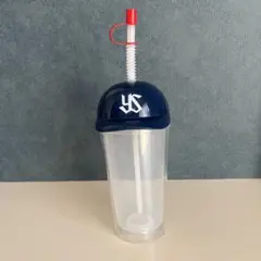 ヤクルトスワローズ　ヘルメット型ドリンクカップ