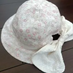 バースデイ　conoco 花柄バケットハット 日除けつき