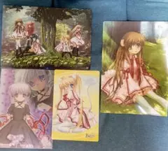 Rewrite クリアファイル下敷等4枚セット