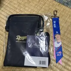 スマホネックポーチ【中日ドラゴンズ】＆おまけ