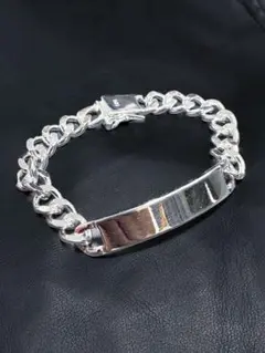 メンズ ブレスレット シルバー925加工 喜平チェーン 20cm×1cm