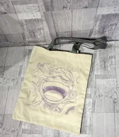 ワンピース ニカ ギア5 ルフィ トートバッグ 刺繍