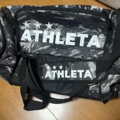 希少　美品　大容量　ATHLETA アスレタ　2wayボストンバッグ　ビックロゴ ATHLETA スポーツボストンバッグ 【ATHLETA|アスレタ】サッカー