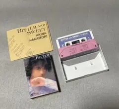 中森明菜 BITTER AND SWEET カセットテープ