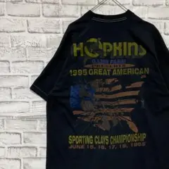 USA製90sヴィンテージTシャツ！シングルステッチ　ブラック半袖古着XL74