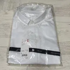 ⚫︎ファインオックスフォードシャツ　（長袖）　オフオワイト　Lサイズ