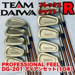 チームダイワ PROFESSIONAL FEEL DG-201 アイアンセット