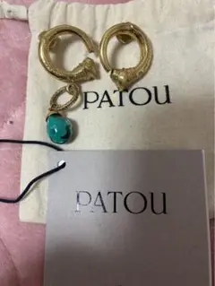PATOU アシンメトリーピアス　新品未使用品 アシンメトリー ピアス/イヤリング | tytytto
