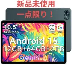 【新品未使用】Tabwee T80 Android 15 タブレット 10インチ