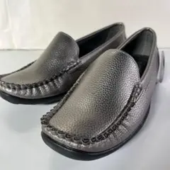 ★素足感覚！★【新品】大人が履く『本革風モカシン』ドライビングシューズ22.5