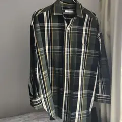 プラージュ チェックロングシャツ