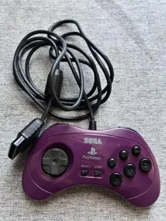 PlayStation2 - PS2用　復刻版 セガサターンコントロールパッド (ブラック) PS2用 復刻版 セガサターンコントロールパッド (ブラック)