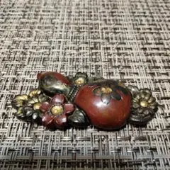 和装小物 帯留め 金属工芸 アンティーク