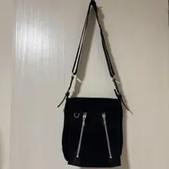 ショルダーバッグ黒　メンズ　COMME CA MEN