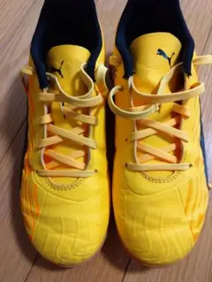 Puma イエロー サッカーシューズ US 3C
